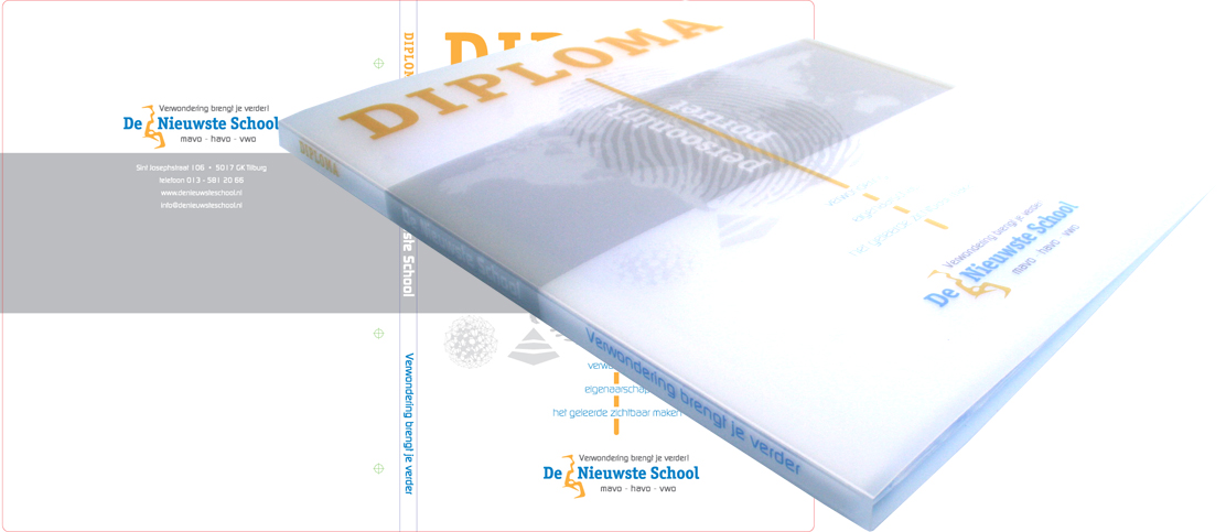 De Nieuwste School in Tilburg: uniek onderwijsconcept en idem diploma hechtmap 