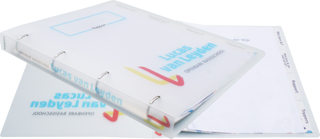Rapportmap voor OBS Lucas van Leyden