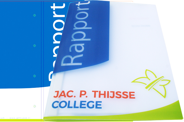 Rapportmap Jac. P. Thijsse College, school voor Mavo, Havo en Atheneum in Castricum